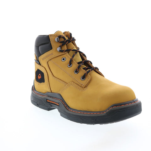 Wolverine Raider Durashocks Insulated 6" Carbonmax Mens Brown Work Boots