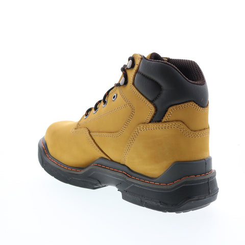 Wolverine Raider Durashocks Insulated 6" CarbonMax Mens Brown Wide Work Boots