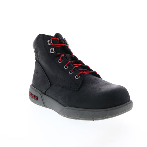 Wolverine Kickstart Durashocks Carbonmax 6" Mens Black Wide Work Boots
