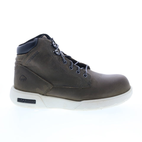 Wolverine Kickstart 6" W211117 Mens Gray Leather Lace Up Work Boots