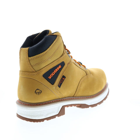 Wolverine Hellcat Ultraspring 6" W211119 Mens Brown Leather Lace Up Work Boots