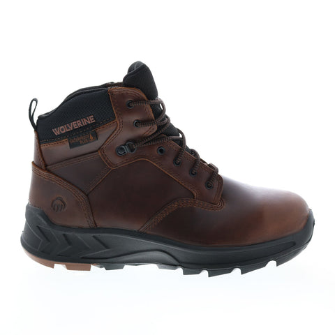 Wolverine Shiftplus Lx Duraspring Carbonmax Mid Mens Brown Work Boots