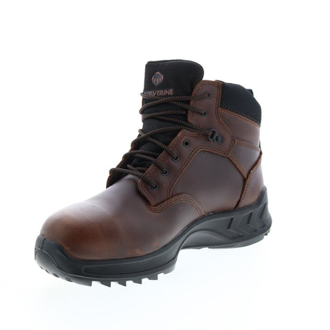 Wolverine Shiftplus LX Duraspring Carbonmax Mid Mens Brown Wide Work Boots
