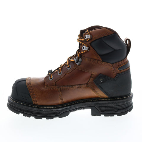 Wolverine Hellcat Heavy Duty Waterproof CarbonMax 6'' Mens Brown Wide Boots