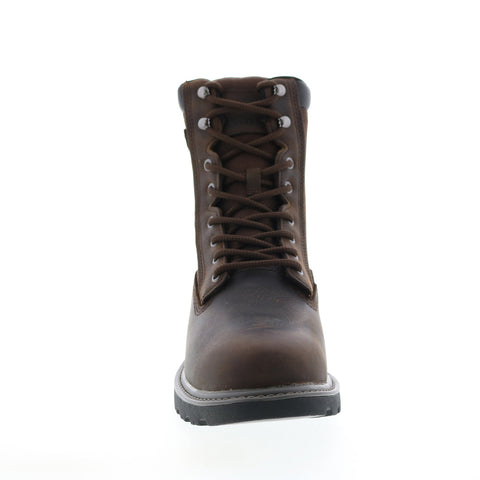 Wolverine Floorhand Waterproof Insulated 8" W220031 Mens Brown Work Boots