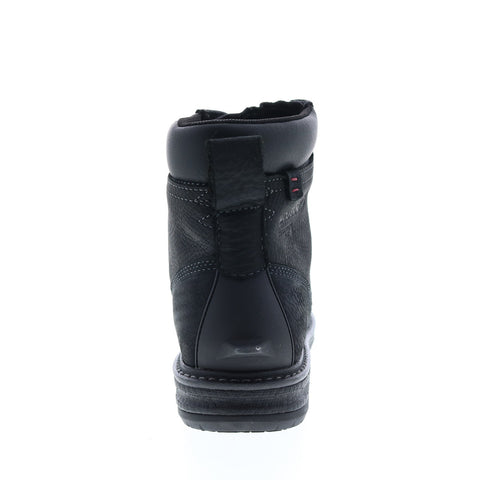 Wolverine Forge Ultraspring Moc-Toe Waterproof 6" Mens Black Wide Work Boots