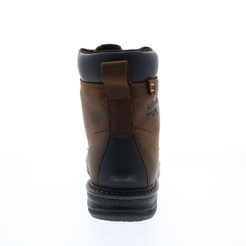 Wolverine Forge Ultraspring Moc Toe WP 6" Mens Brown Wide Work Boots