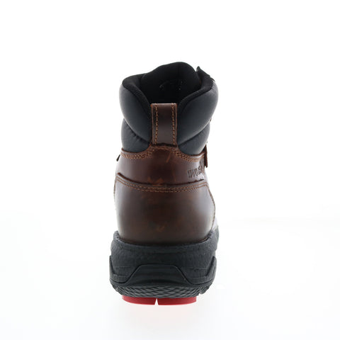 Wolverine Hc Fuse Usprg Wp Cm 6" W221011 Mens Brown Wide Leather Work Boots