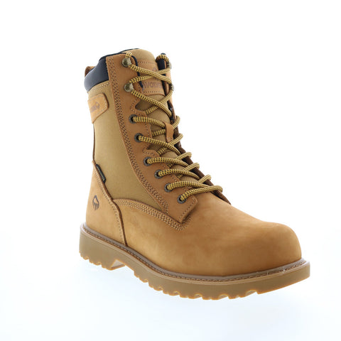 Wolverine Floorhand WP Insulated Steel Toe 8" Mens Brown Wide Work Boots