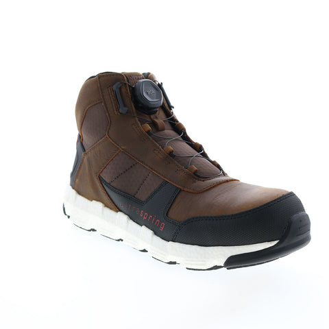 Wolverine Rev BOA Ultraspring Durashocks Vent Carbonmax Mens Brown Work Boots