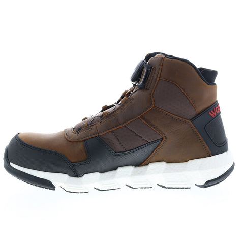 Wolverine Rev BOA Ultraspring Durashocks Vent Carbonmax Mens Brown Work Boots