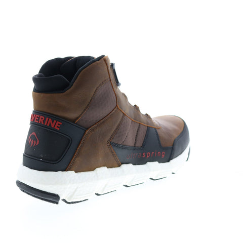 Wolverine Rev BOA Ultraspring Durashocks Vent Carbonmax Mens Brown Work Boots