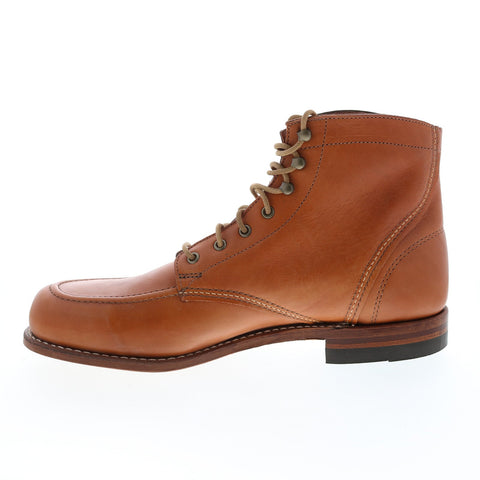 Wolverine 1000 Mile Moc-Toe Boot W40503 Mens Brown Casual Dress Boots