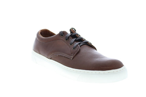 Wolverine 100 Mile Oxford W40597 Mens Brown Leather Lifestyle Sneakers Shoes
