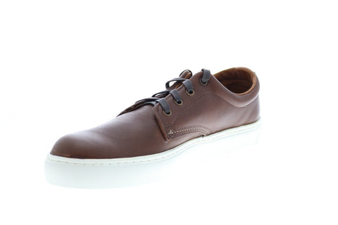 Wolverine 100 Mile Oxford W40597 Mens Brown Leather Lifestyle Sneakers Shoes
