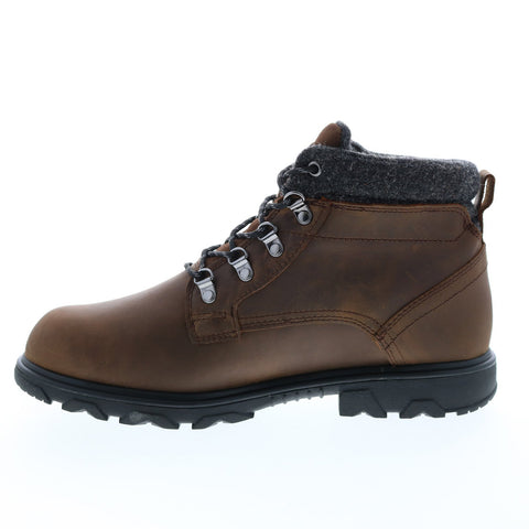 Wolverine Drummond Lace W880119 Mens Brown Wide Leather Work Boots