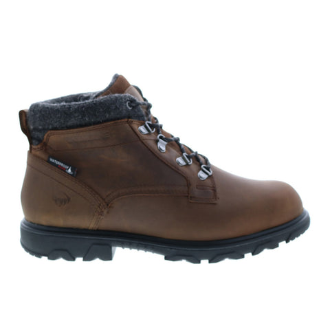 Wolverine Drummond Lace W880119 Mens Brown Wide Leather Work Boots