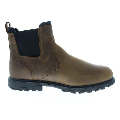 Wolverine Drummond Chelsea W880123 Mens Brown Leather Slip On Chelsea Boots 