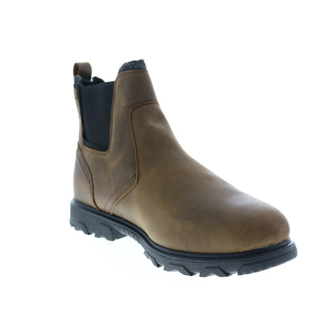 Wolverine Drummond Chelsea W880123 Mens Brown Leather Slip On Chelsea Boots 