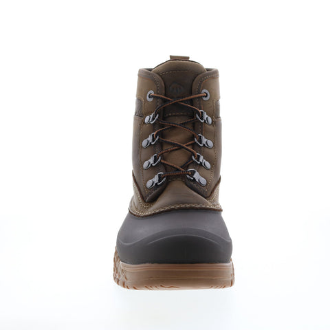 Wolverine Yake Lace 6" Insulated W880125 Mens Brown Leather Rain Boots