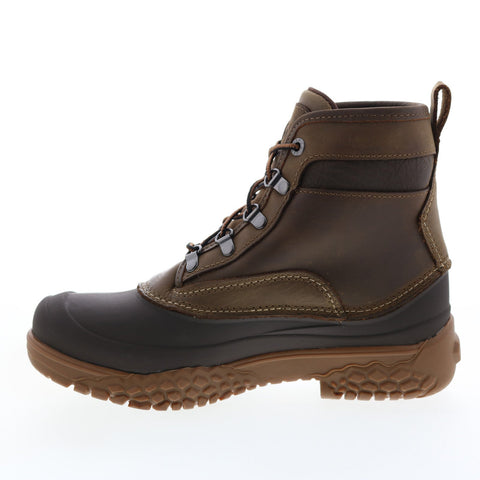 Wolverine Yake Lace 6" Insulated W880125 Mens Brown Leather Rain Boots