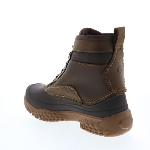 Wolverine Yake Lace 6" Insulated W880125 Mens Brown Leather Rain Boots