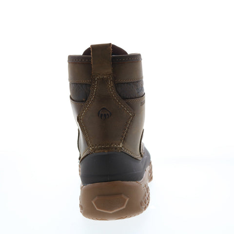 Wolverine Yake Lace 6" Insulated W880125 Mens Brown Leather Rain Boots