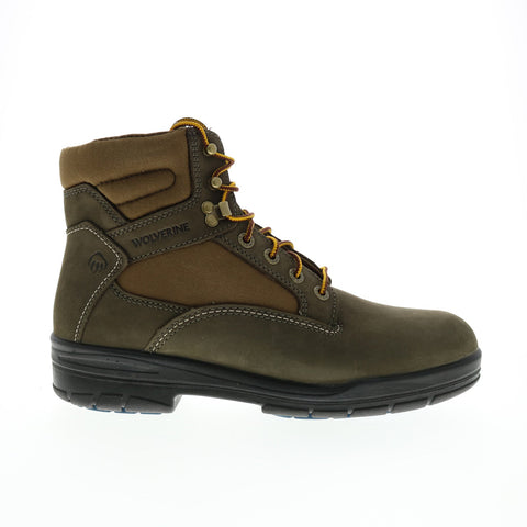 Wolverine Ninety Eight W880179 Mens Green Wide Nubuck Lace Up Work Boots