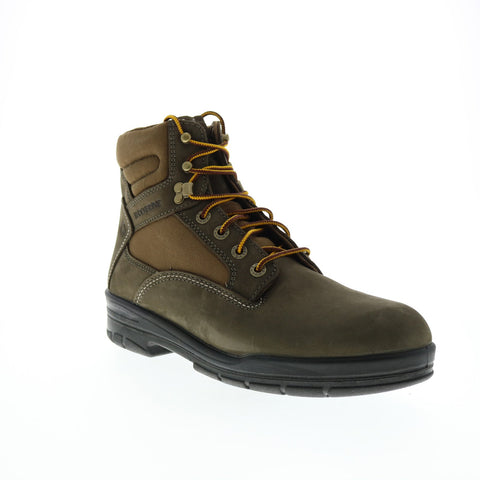 Wolverine Ninety Eight W880179 Mens Green Wide Nubuck Lace Up Work Boots