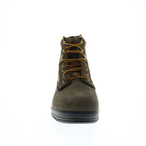 Wolverine Ninety Eight W880179 Mens Green Wide Nubuck Lace Up Work Boots