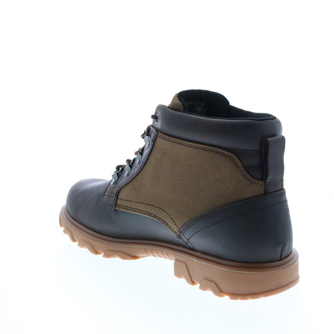 Wolverine Drummond W880200 Mens Brown Wide Leather Lace Up Work Boots