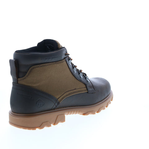 Wolverine Drummond W880200 Mens Brown Wide Leather Lace Up Work Boots