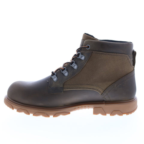 Wolverine Drummond W880201  Mens Brown Leather Lace Up Work Boots