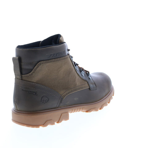 Wolverine Drummond W880201  Mens Brown Leather Lace Up Work Boots