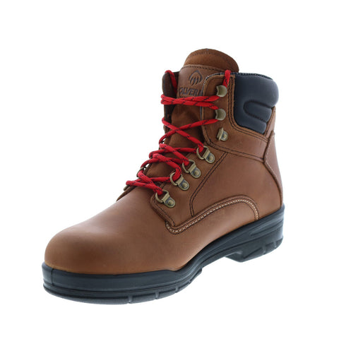 Wolverine Ninety-Eight W880209 Mens Brown Wide Leather Lace Up Work Boots