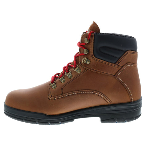 Wolverine Ninety-Eight W880209 Mens Brown Wide Leather Lace Up Work Boots