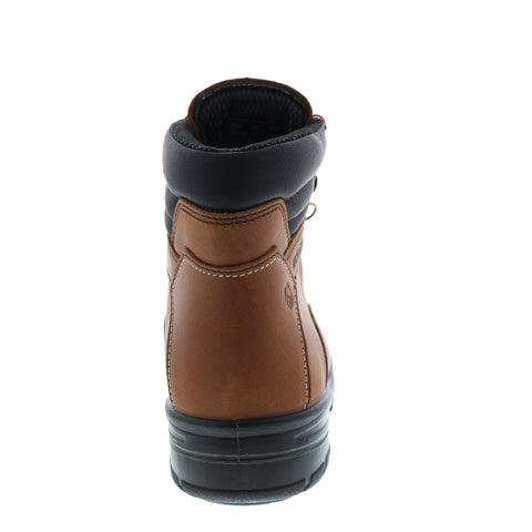 Wolverine Ninety-Eight W880209 Mens Brown Wide Leather Lace Up Work Boots