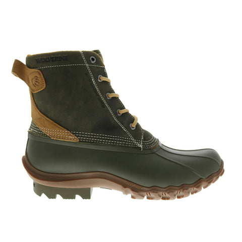 Wolverine Torrent Chukka Waterproof W880221 Mens Green Leather Hiking Boots