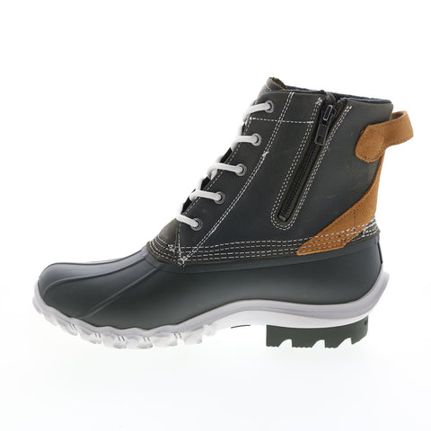 Wolverine Torrent WP Duck Boot W880222 Mens Black Leather Rain Boots