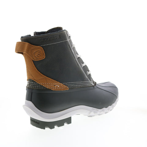 Wolverine Torrent WP Duck Boot W880222 Mens Black Leather Rain Boots