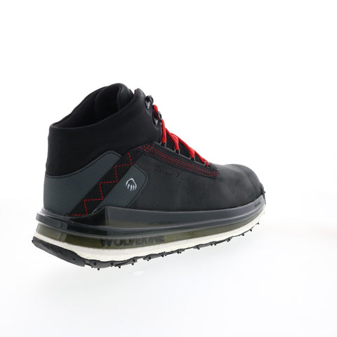 Wolverine Conquer Mid Ultraspring WP W880246 Mens Black Wide Hiking Boots