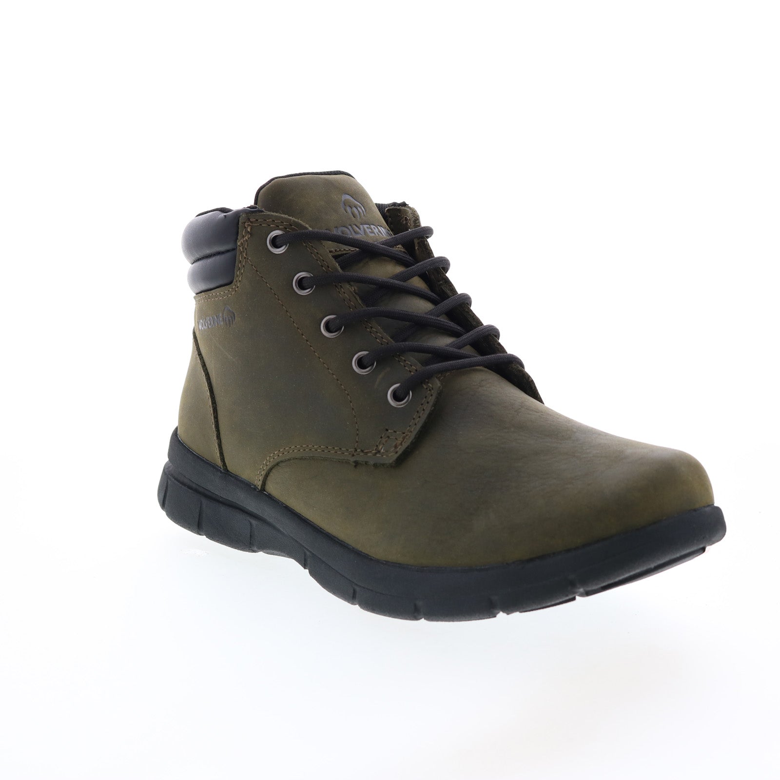 Wolverine Karlin Chukka W880267 Mens Gray Leather Wide Work