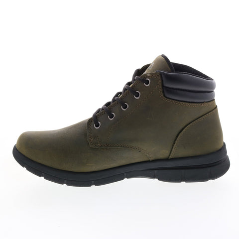 Wolverine Karlin Chukka W880267 Mens Gray Wide Leather Work Boots
