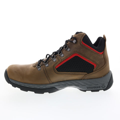 Wolverine Guide Ultraspring WP Mid W880280 Mens Brown Wide Hiking Boots