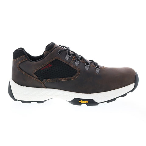 Wolverine Guide Ultraspring WP Low Mens Brown Wide Athletic Hiking Shoes