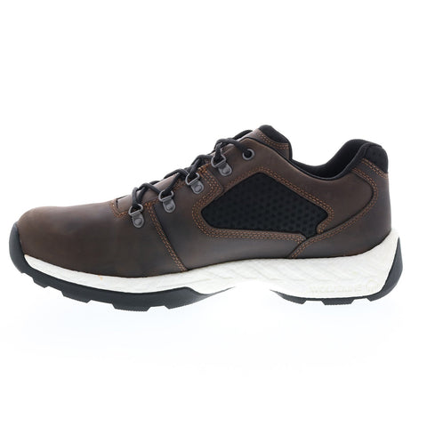 Wolverine Guide Ultraspring WP Low Mens Brown Wide Athletic Hiking Shoes