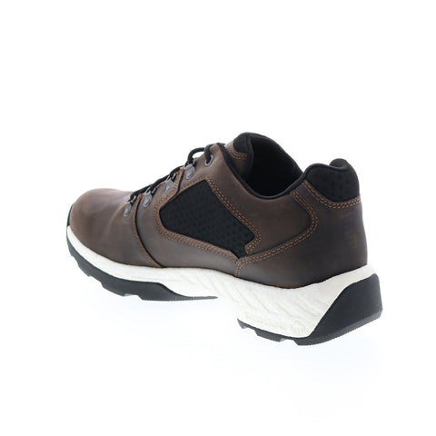 Wolverine Guide Ultraspring WP Low Mens Brown Wide Athletic Hiking Shoes