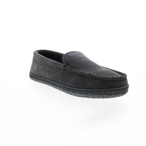 Wolverine Suede Moc W880294 Mens Gray Suede Moccasins Slippers Shoes