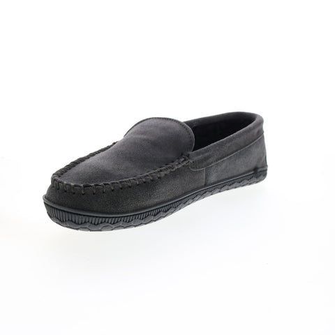 Wolverine Suede Moc W880294 Mens Gray Suede Moccasins Slippers Shoes