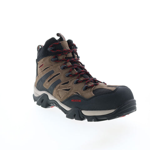 Wolverine Wilderness Mid WP Composite Toe W880351 Mens Brown Hiking Boots